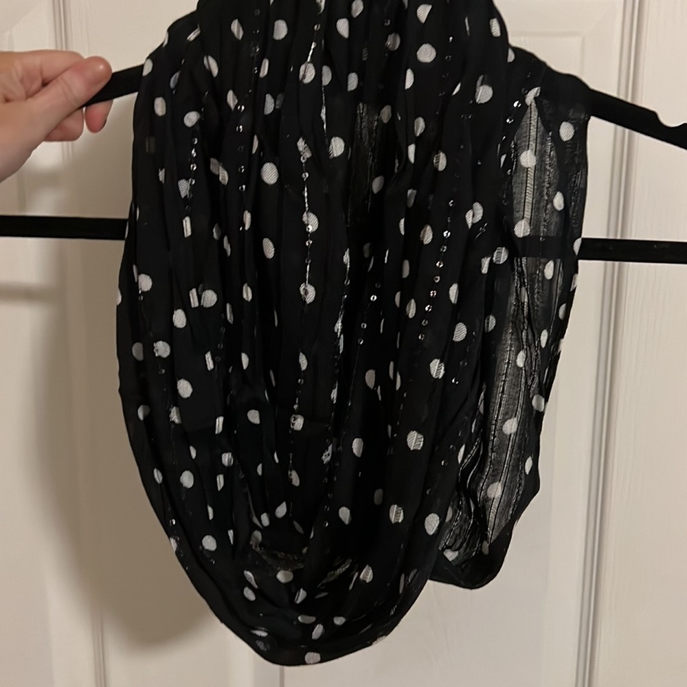 Sequin Infinity Scarf